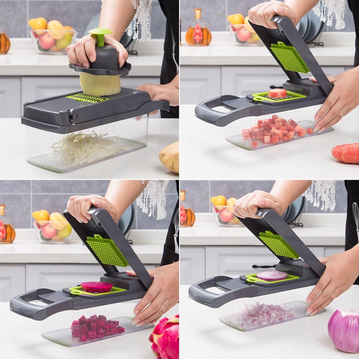 12 In 1 Manual Vegetable Chopper - Endless Gadgets